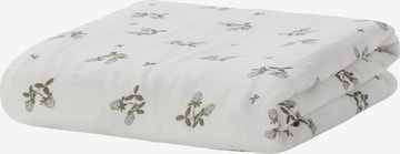 Noppies Baby Blanket 'Blooming Clover' in White: front