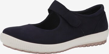 Legero Ballet Flats with Strap 'Tanaro' in Blue: front