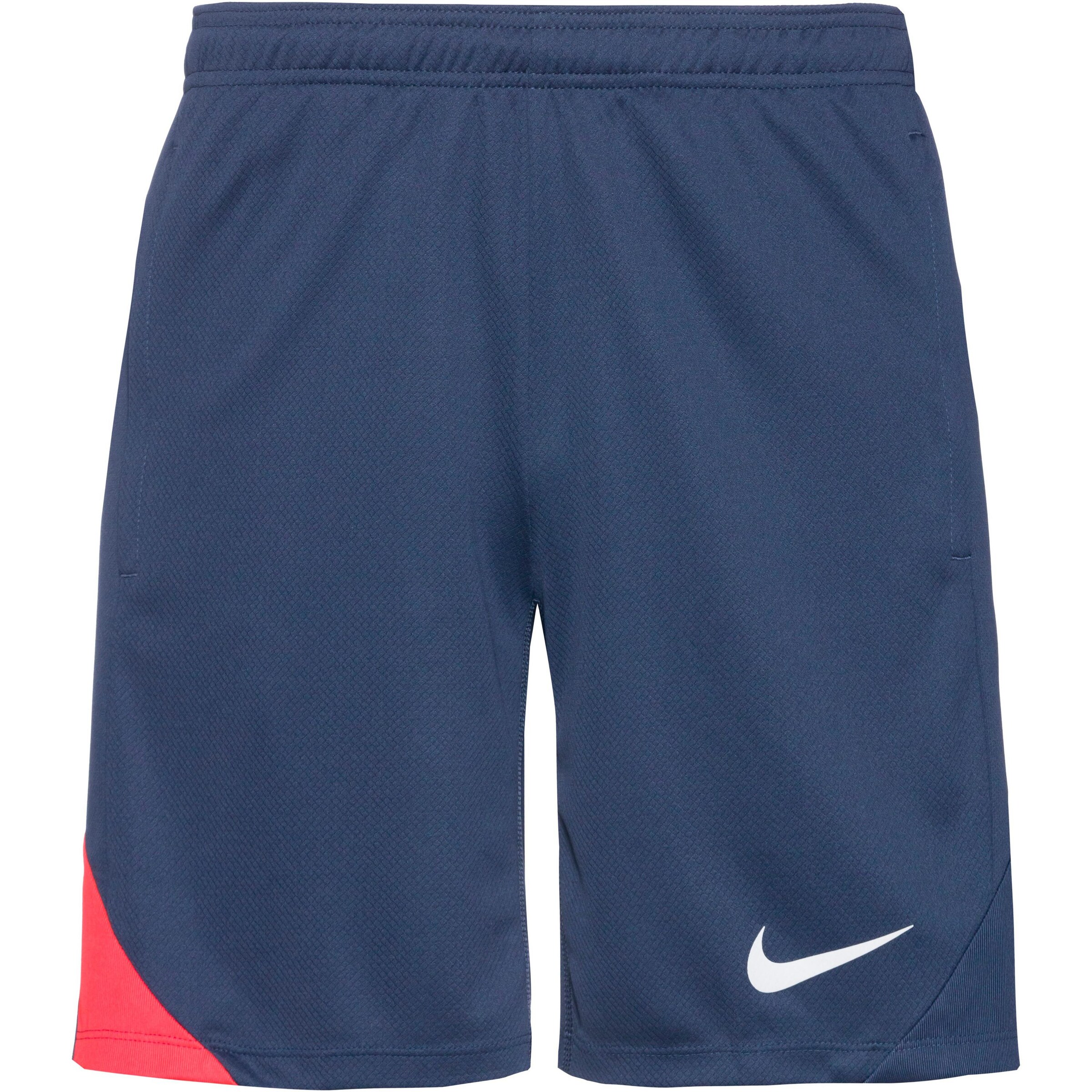 NIKE Regular Workout Pants 'Strike' in Blue: front