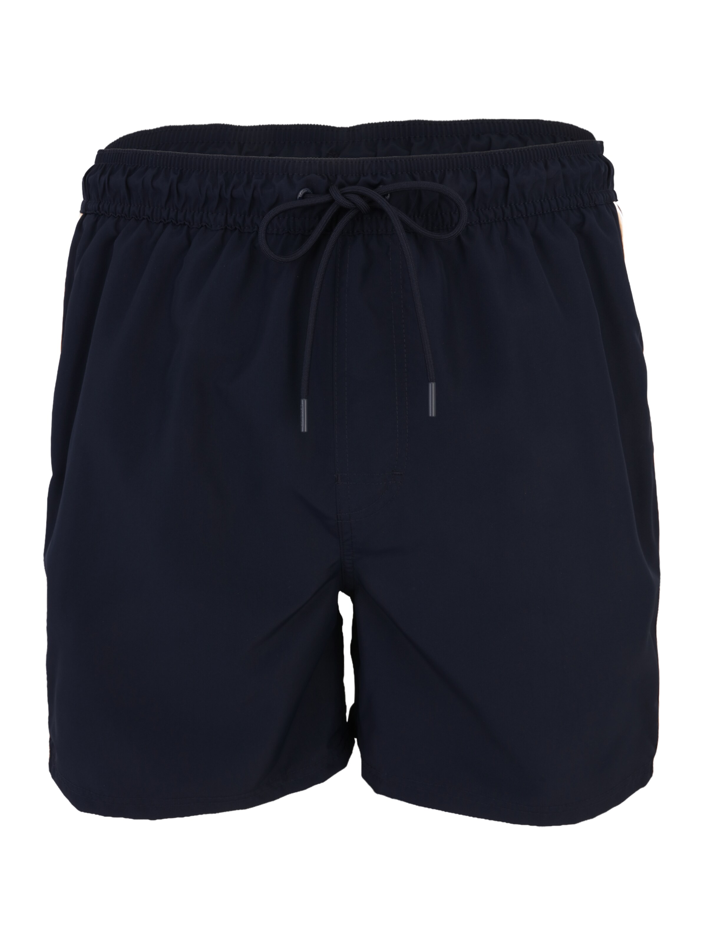 Calvin Klein Swimwear Badshorts i beige / mörkblå / brun, Produktvy