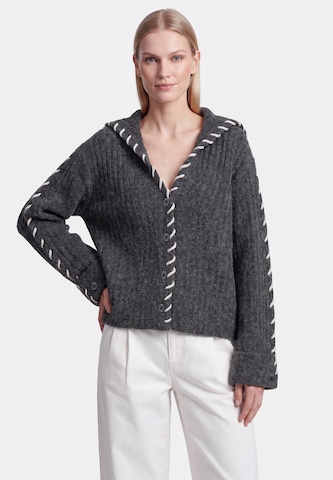usha WHITE LABEL - Cárdigan en gris: frente