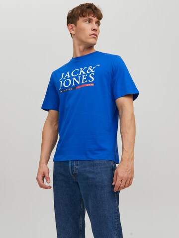 JACK & JONES Shirt 'Coddy' in Blue: front