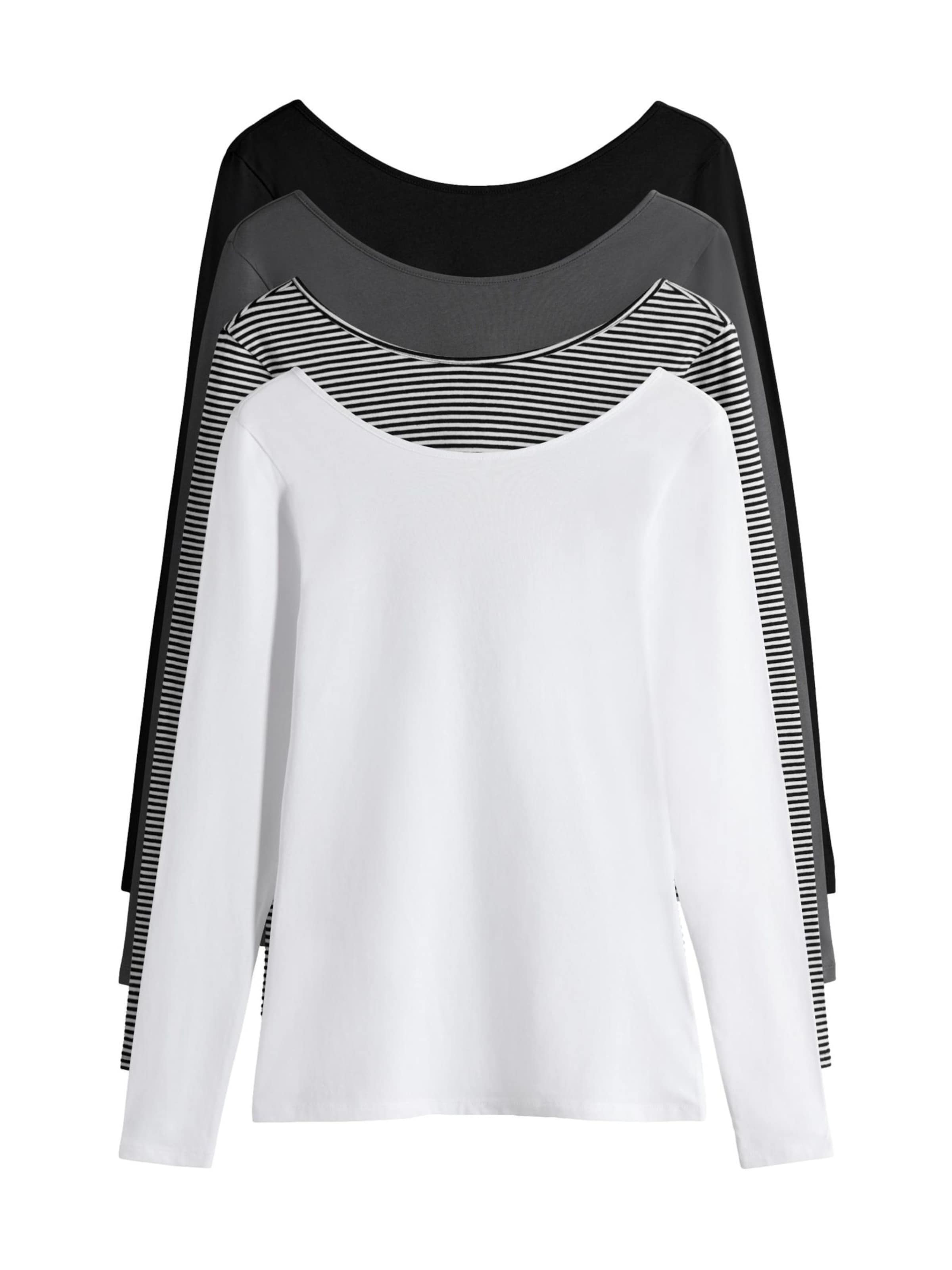 The Set Shirt in Grau: Vorderseite