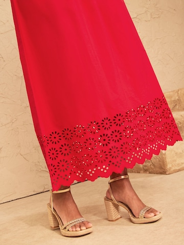 love & roses - Vestido en rojo