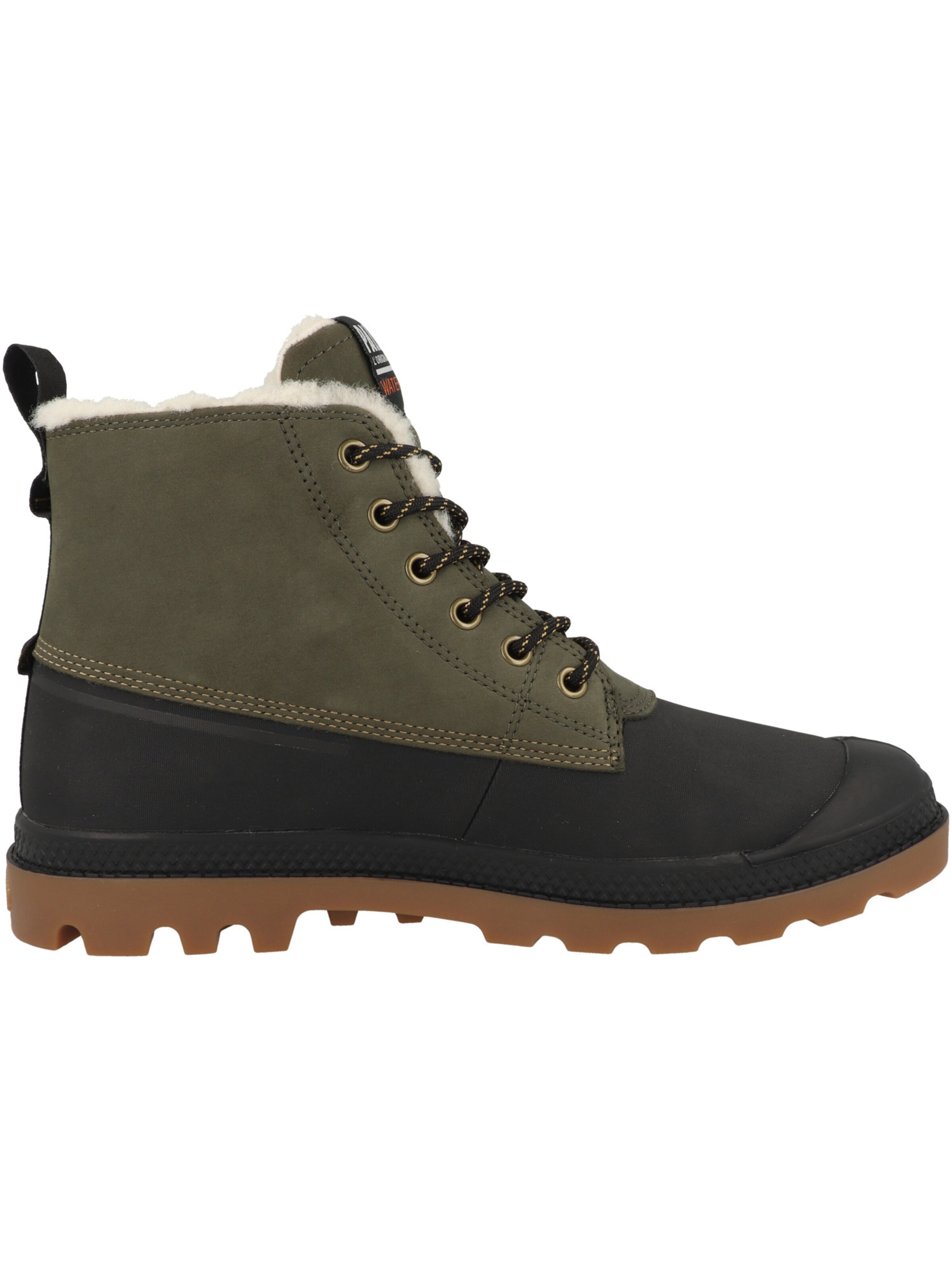 Palladium - Botas 'Pampa Duck' em verde