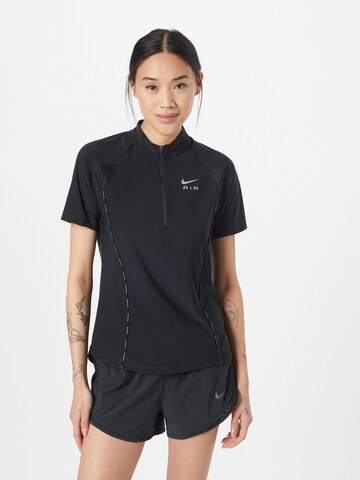 NIKE Funktionsshirt in Schwarz: predná strana