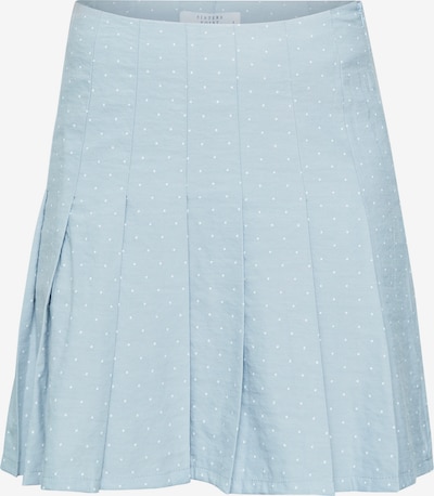 Sijonas 'NOPE' iš SISTERS POINT, spalva – šviesiai mėlyna / balta, Prekių apžvalga