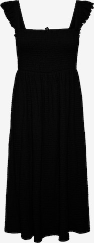PIECES Poletna obleka 'Keegan' | črna barva: sprednja stran