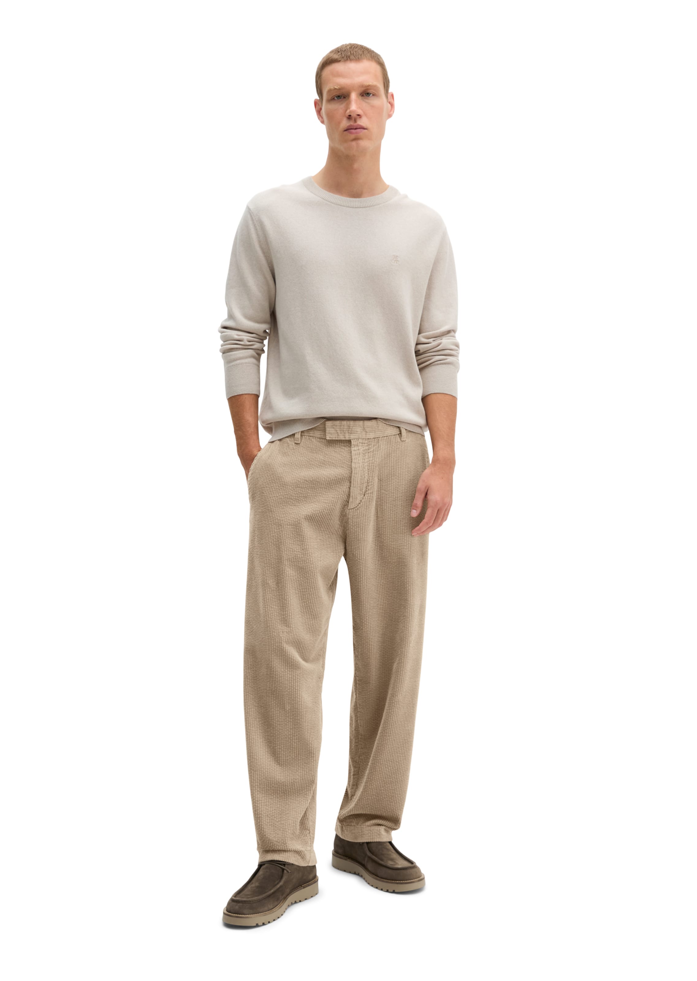 Marc O'Polo Pullover in Beige: Vorderseite