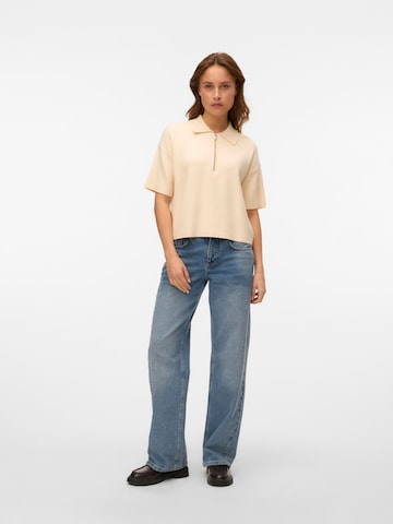VERO MODA Sweater 'VMGold' in White