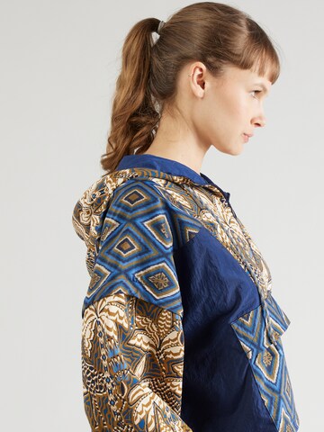 ADIDAS SPORTSWEAR Sports jacket 'Adidas x Farm Rio Premium' in Blue