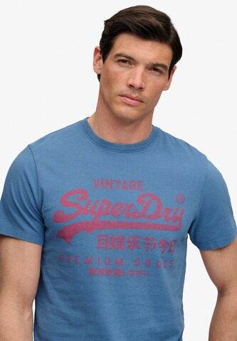 Superdry & Co - Camiseta 'Classic' en azul