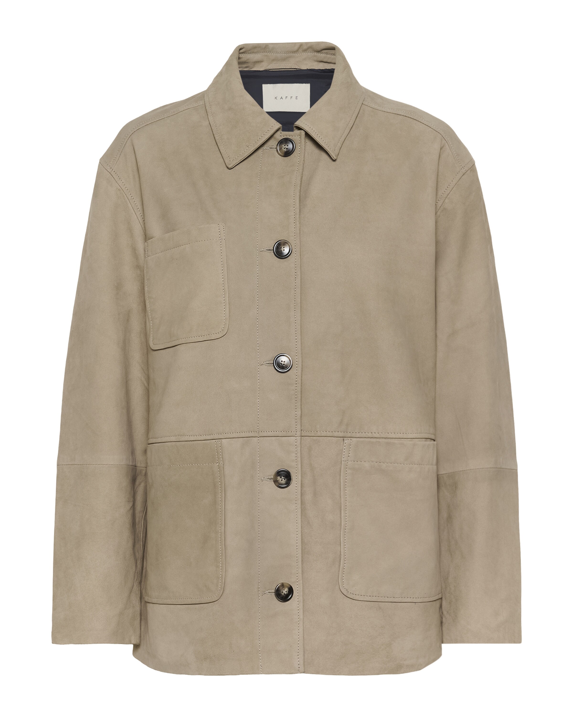 Kaffe Between-Season Jacket 'Rachel' in Beige: front
