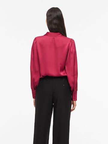 VILA Bluse 'VIEnna' i rød
