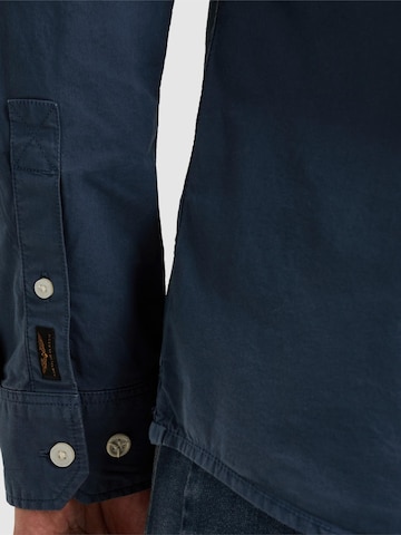 PME Legend Regular fit Overhemd 'American Classic shirt' in Blauw
