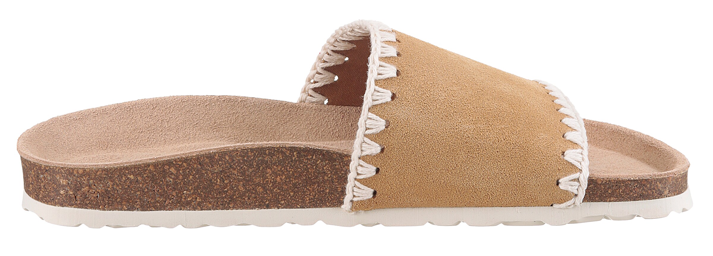 Aniston Mules in Beige