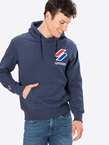 Sweat-shirt Superdry en bleu