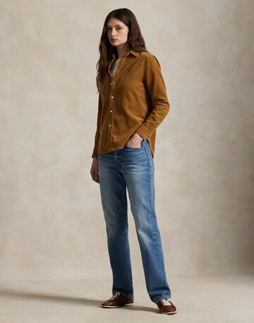 Polo Ralph Lauren Blouse '14 WALE' in Brown
