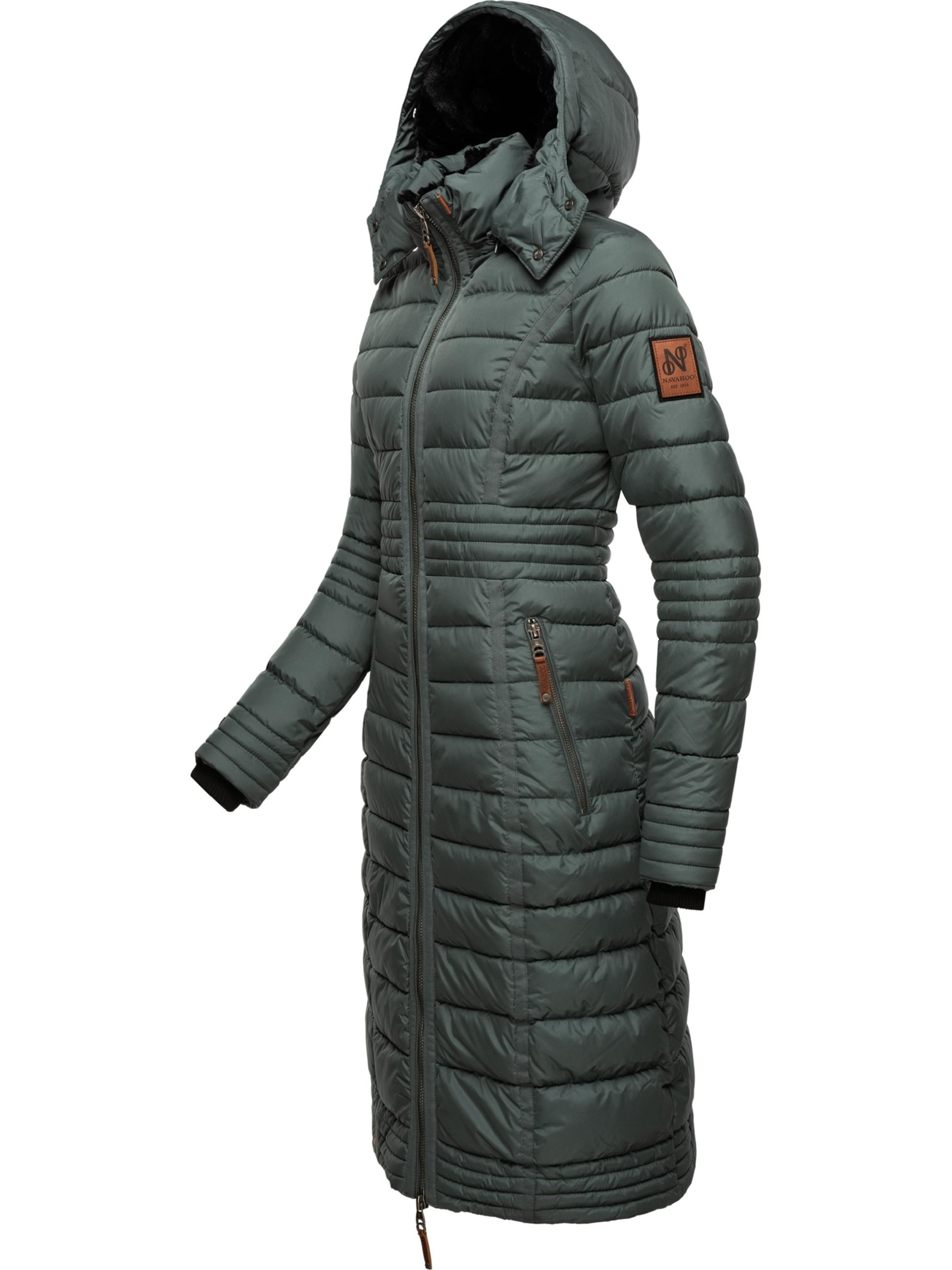 NAVAHOO - Sobretudo de inverno 'Umay' em verde