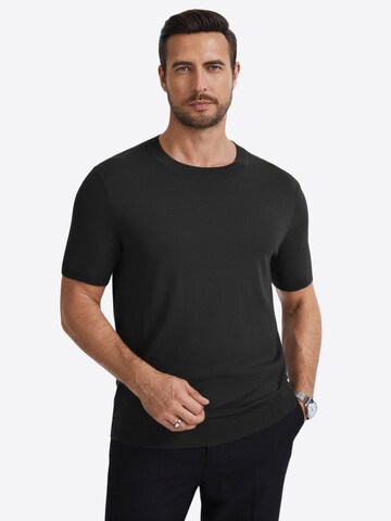T-Shirt Vantory en noir : devant