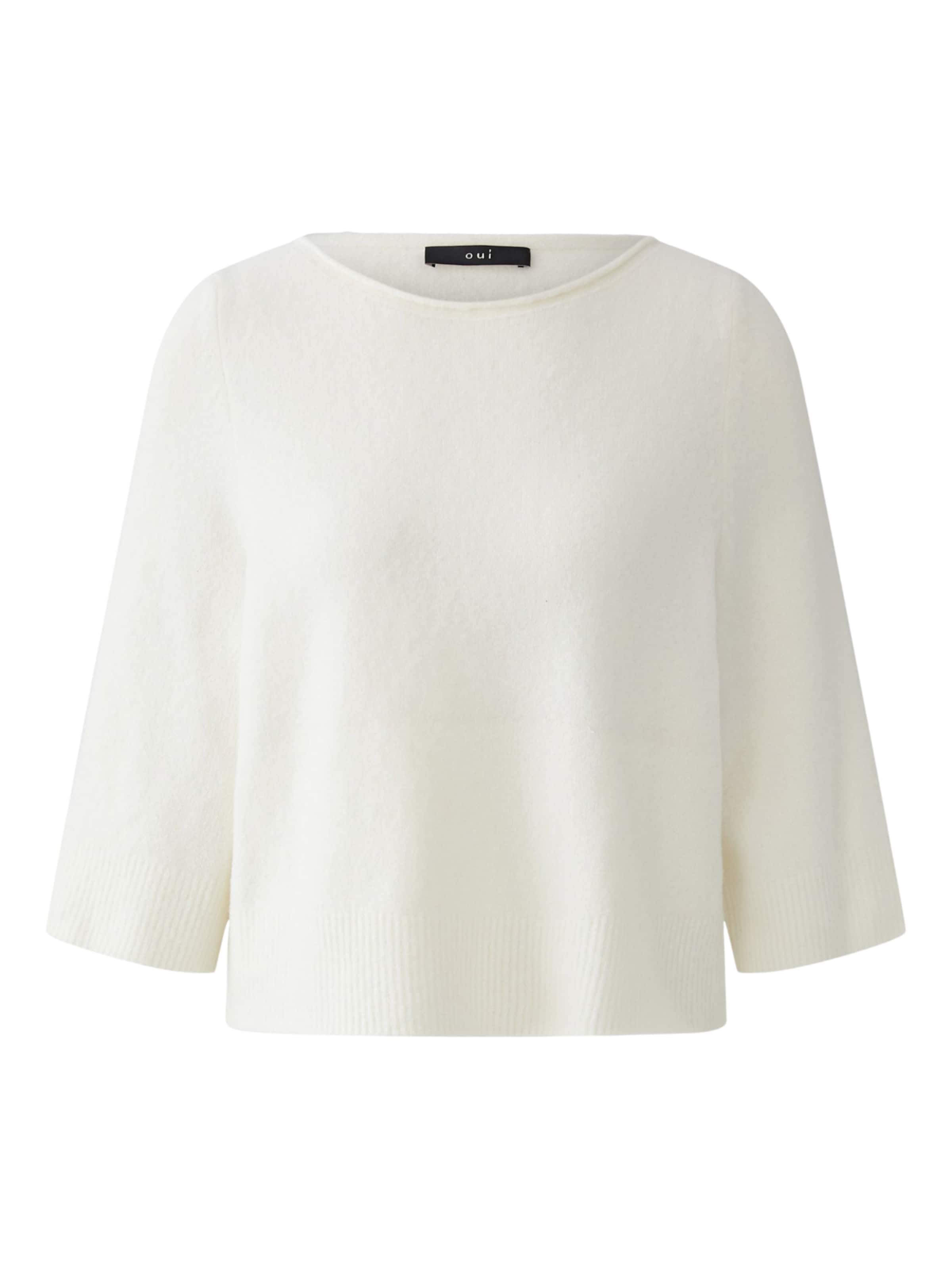 OUI Pullover in Weiß: Vorderseite