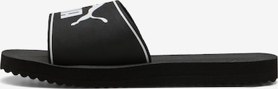 Šlepetės 'Purecat 2.0' iš PUMA, spalva – juoda / balta, Prekių apžvalga