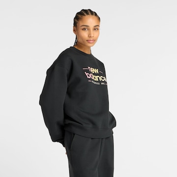 new balance Sweatshirt in Zwart