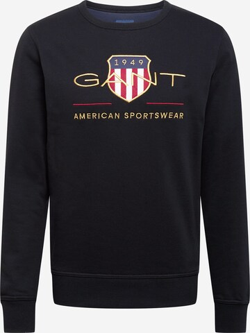 GANT Sweatshirt in Schwarz: predná strana