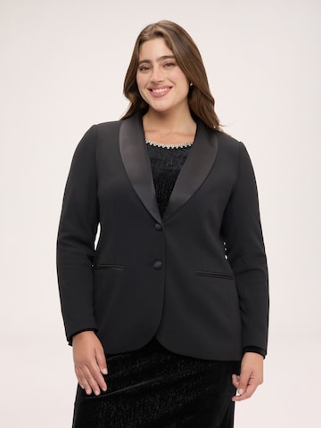 Fiorella Rubino Blazers in Zwart