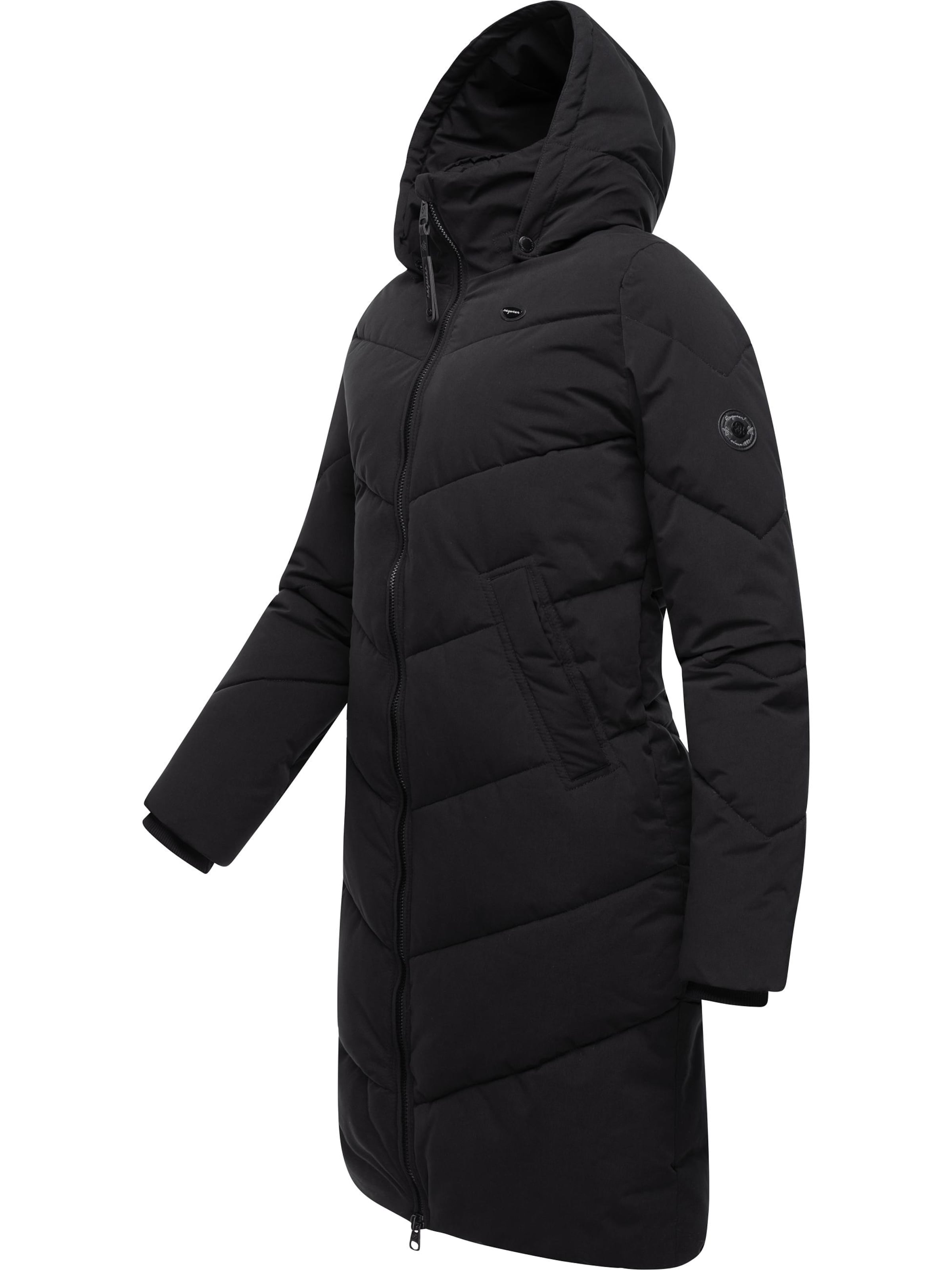Manteau d’hiver 'Rebelka' Ragwear en noir