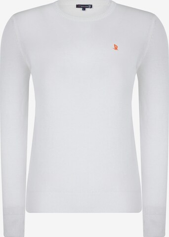 Giorgio di Mare Sweater in White: front