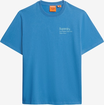 T-Shirt 'Core City' Superdry & Co en bleu : devant