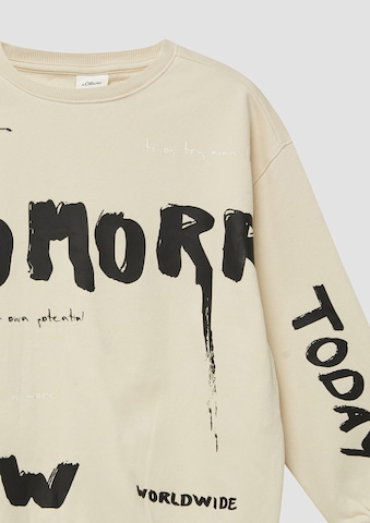 Sweat s.Oliver en beige