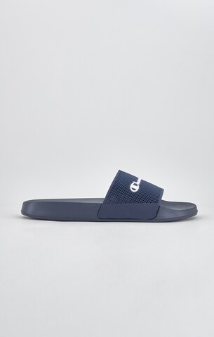 Champion Authentic Athletic Apparel Badeschuh in Blau