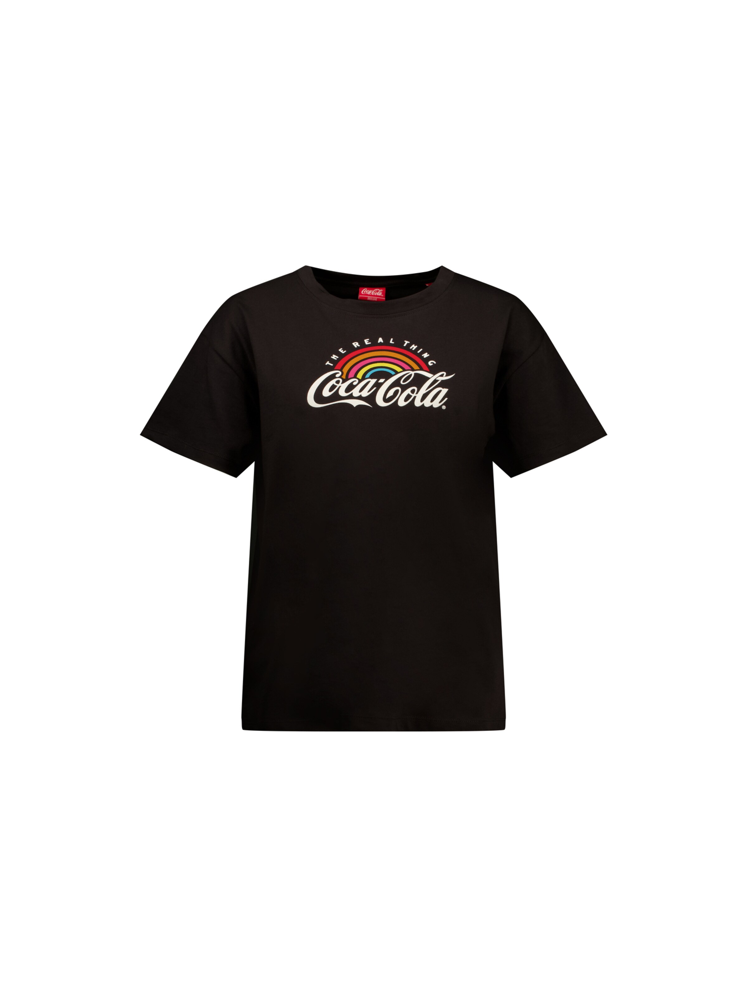Deeluxe Shirt 'Rainbow' in Black: front