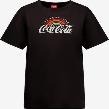 Deeluxe Shirt 'Rainbow' in Black: front