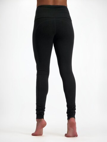 Urban Goddess Yoga & Activewear Slim fit Leggings 'Gaia Yoga & Pilates' in Black