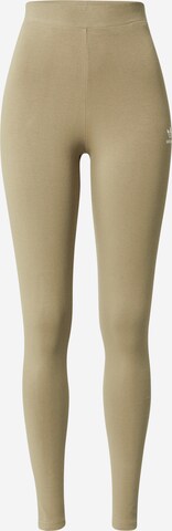 ADIDAS ORIGINALS Slimfit Leggings in Grün: predná strana