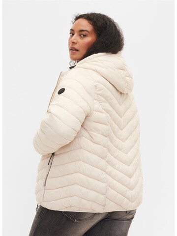 Zizzi Between-season jacket 'CASALLY' in Beige