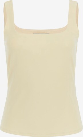 GUESS Top in Yellow: front