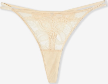 String 'Grace' di ETAM in beige: frontale