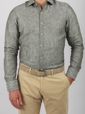 Coupe slim Chemise Suitable en vert