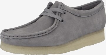 CLARKS Mokassin ' Wallabee ' in Grau: predná strana