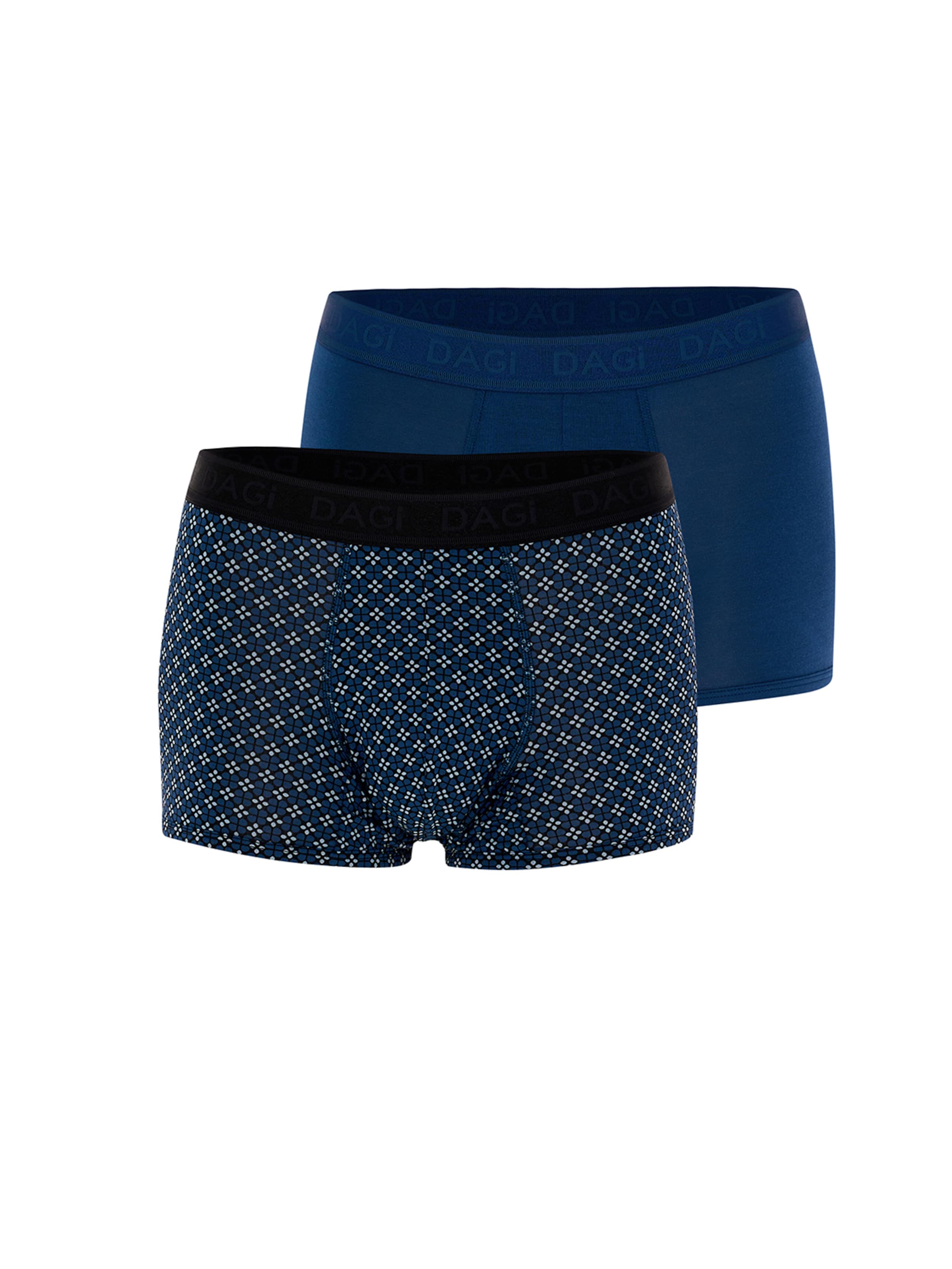 Dagi Μποξεράκι σε μπλε: μπροστά