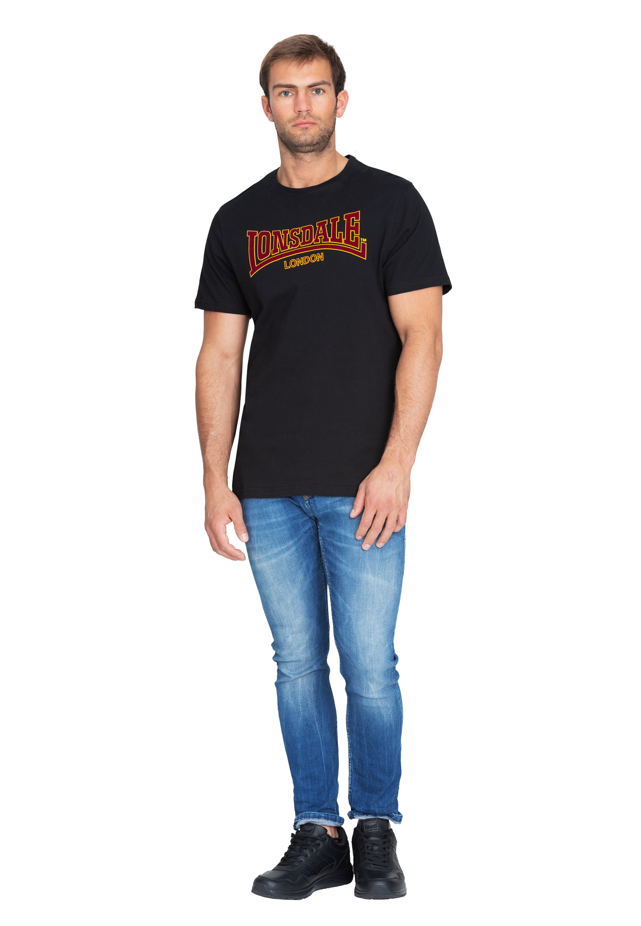 LONSDALE Bluser & t-shirts 'Classic' i sort