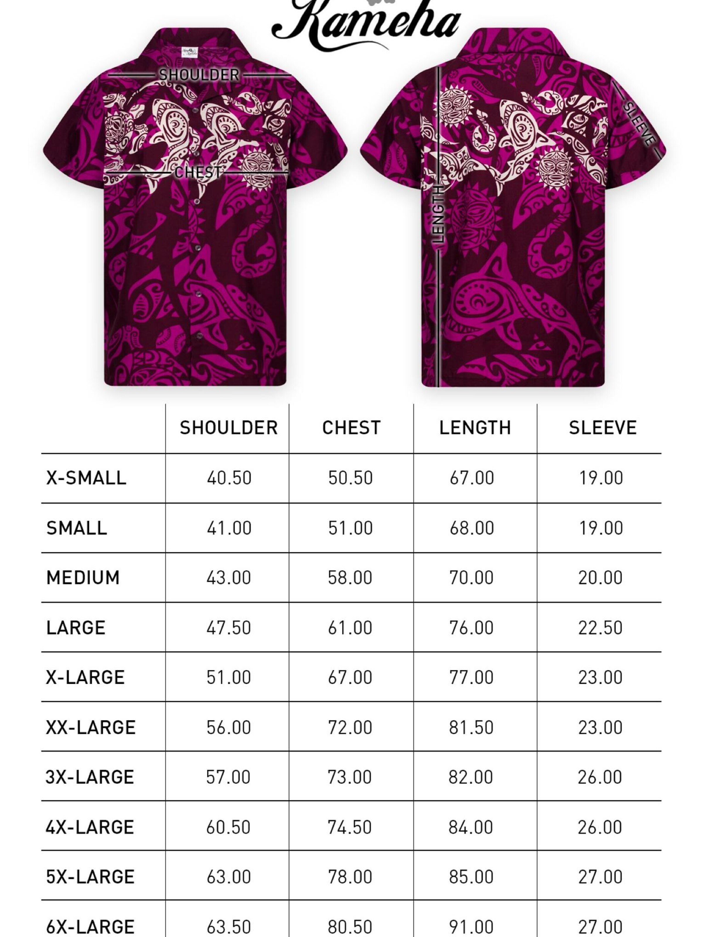 King Kameha - Camiseta 'Maori Chest' en lila