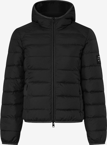 ECOALF Between-Season Jacket in Black: front