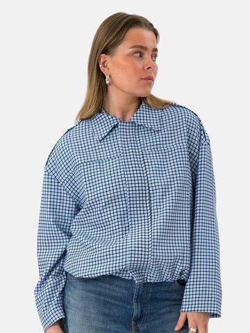 ITS MAY Tussenjas ' Livia ' in Blauw: voorkant