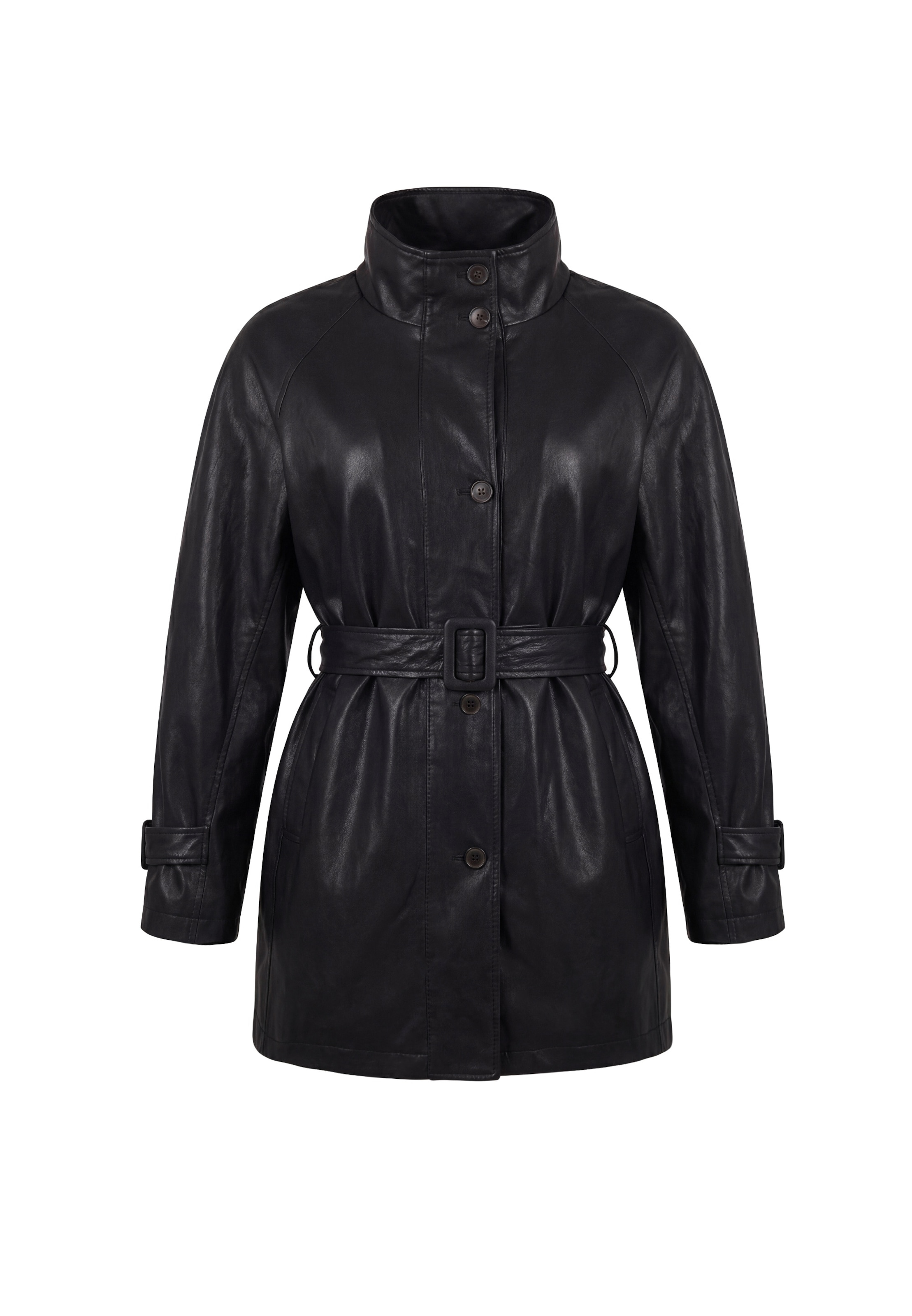 usha BLACK LABEL Tussenjas in Zwart: voorkant