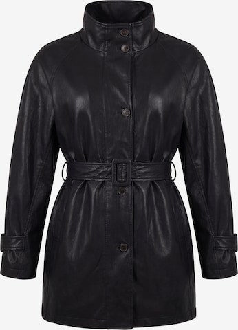 usha BLACK LABEL Tussenjas in Zwart: voorkant
